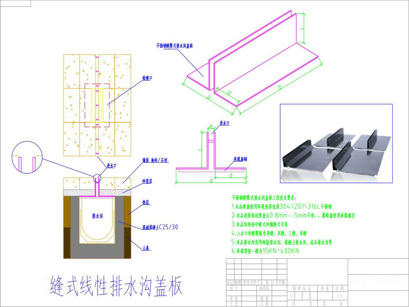 成品樹(shù)脂混凝土排水溝蓋板